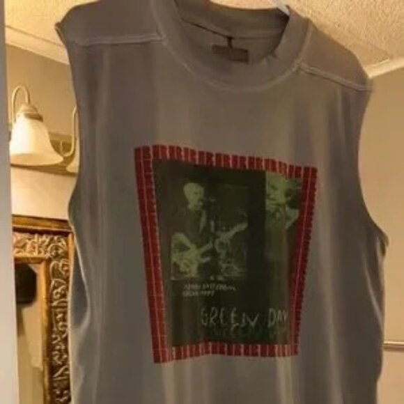 Chicago ballroom AUTHENTIC GREEN DAY RICK OWENS UNKNOWN WORLD JAPAN BRAND TEE - Picture 3 of 16